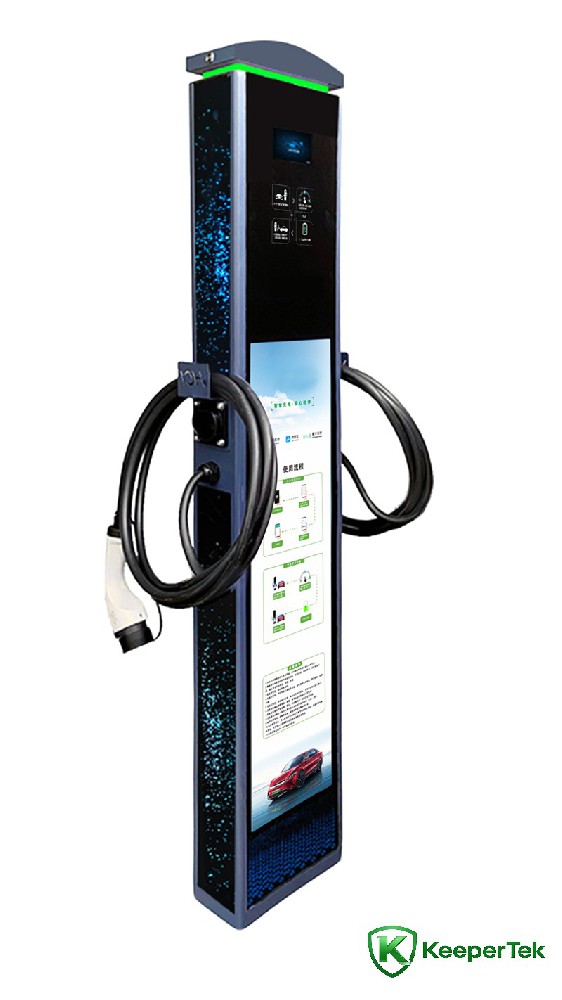 14KW फ़्लोर-स्टैंडिंग डबल गन AC पाइल KT-HC09
